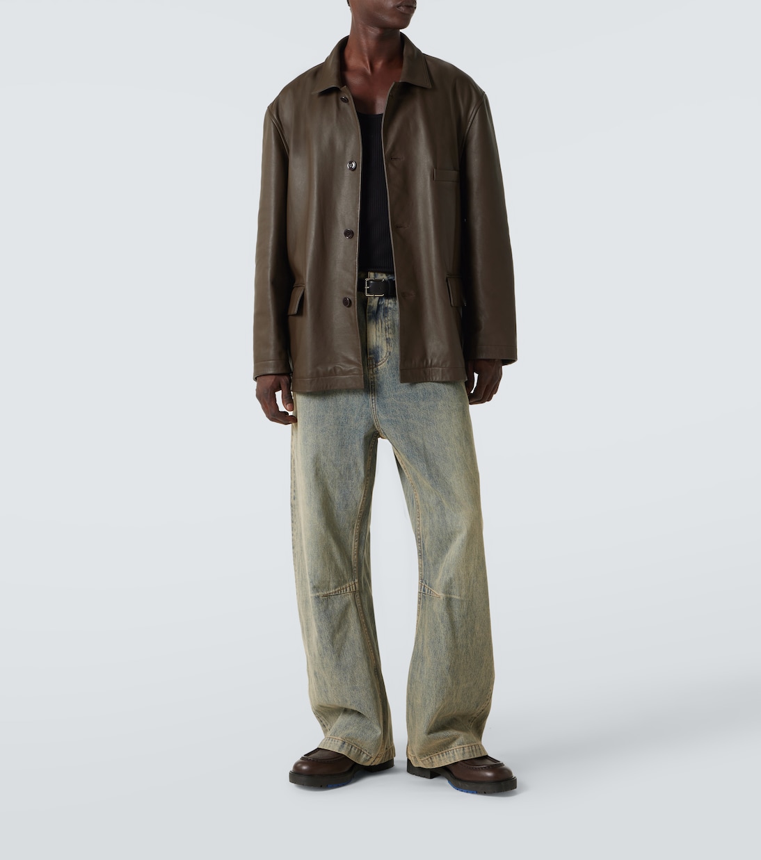 Gem low-rise wide-leg jeans | Entire Studios