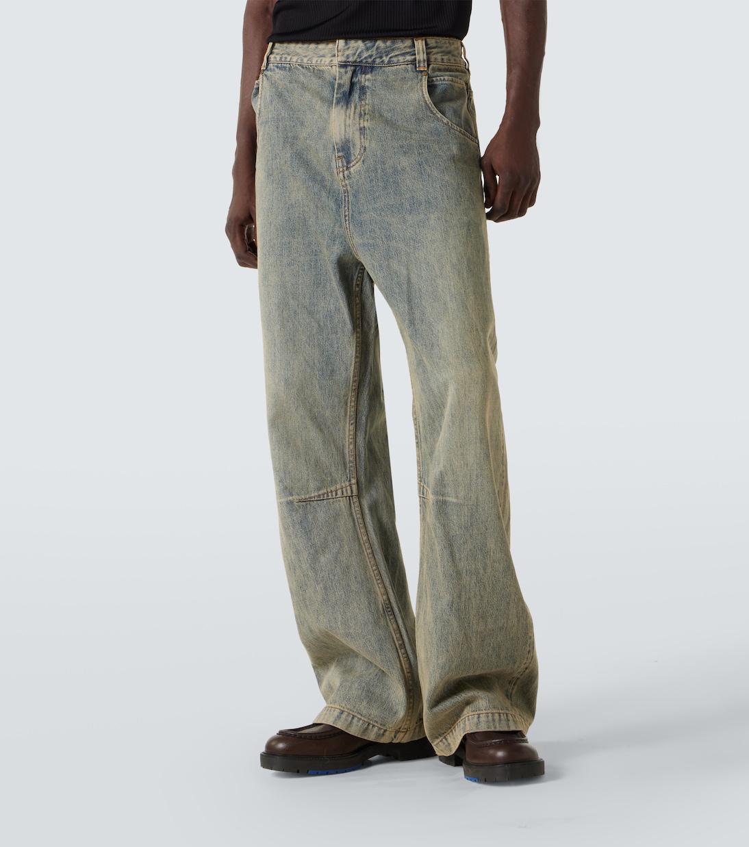 Gem low-rise wide-leg jeans | Entire Studios