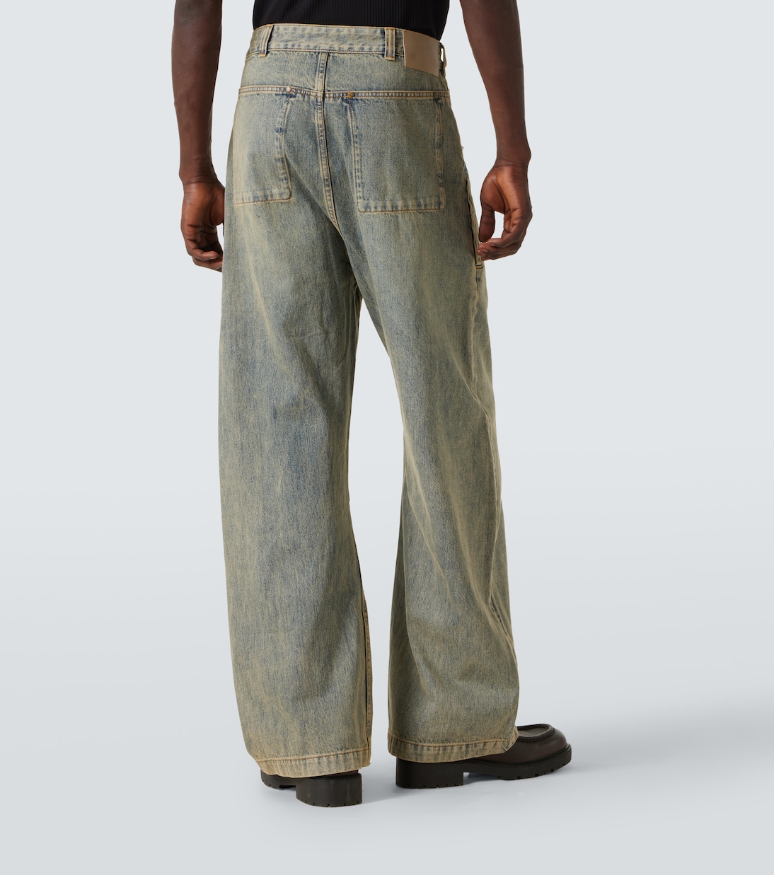 Gem low-rise wide-leg jeans | Entire Studios