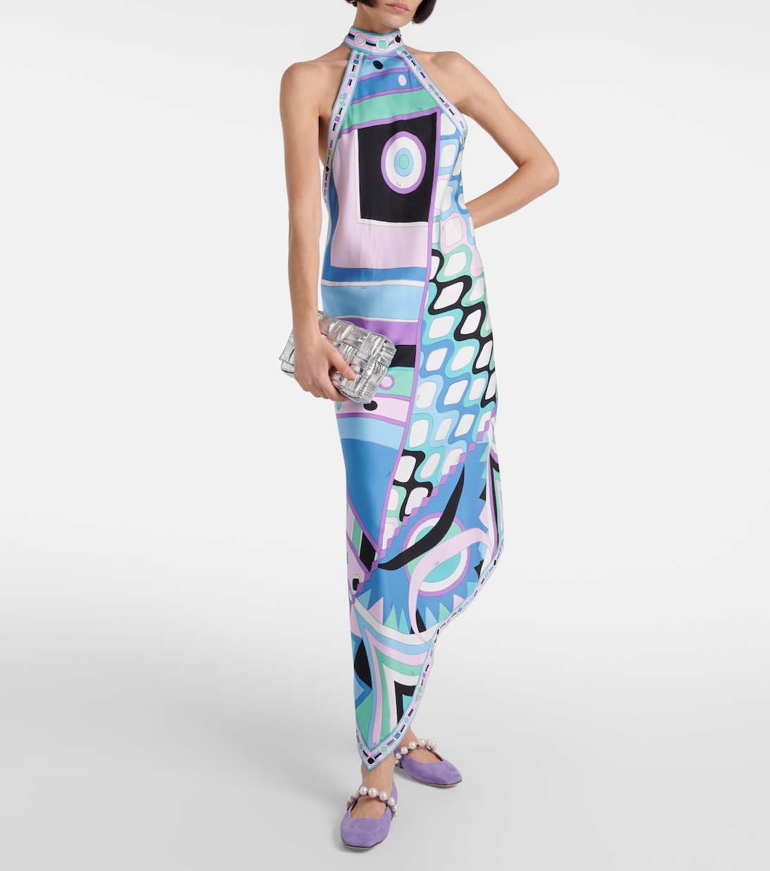 Ade embellished suede ballet flats | Jimmy Choo