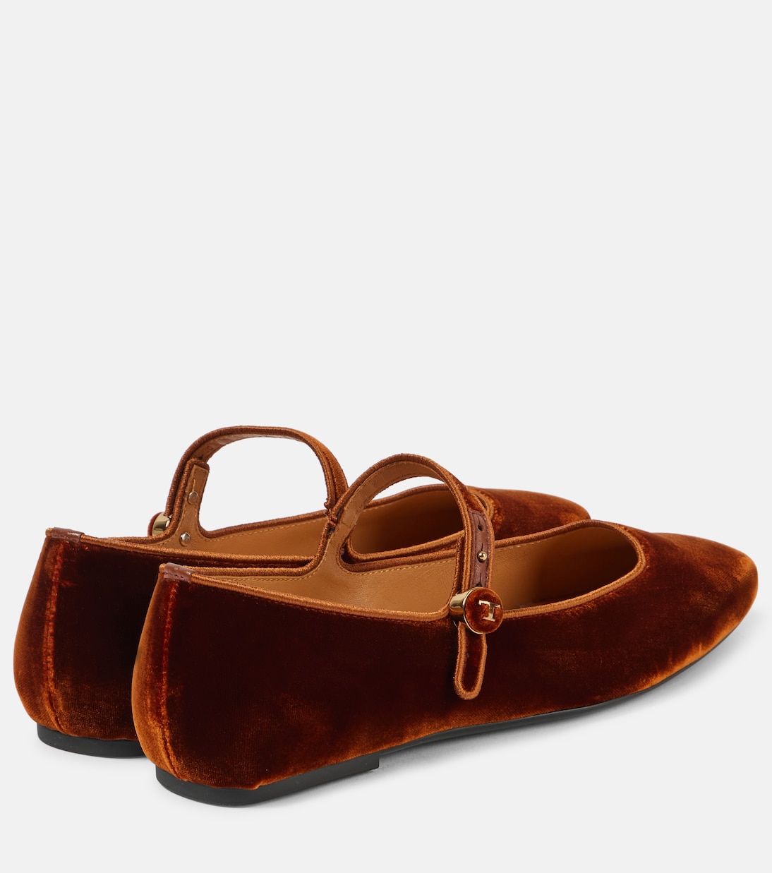 Velvet Mary Jane flats | Tod's