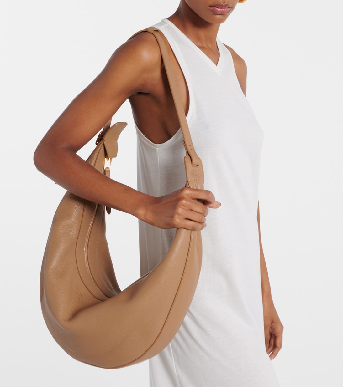 Borsa a spalla Augustina in pelle | Khaite