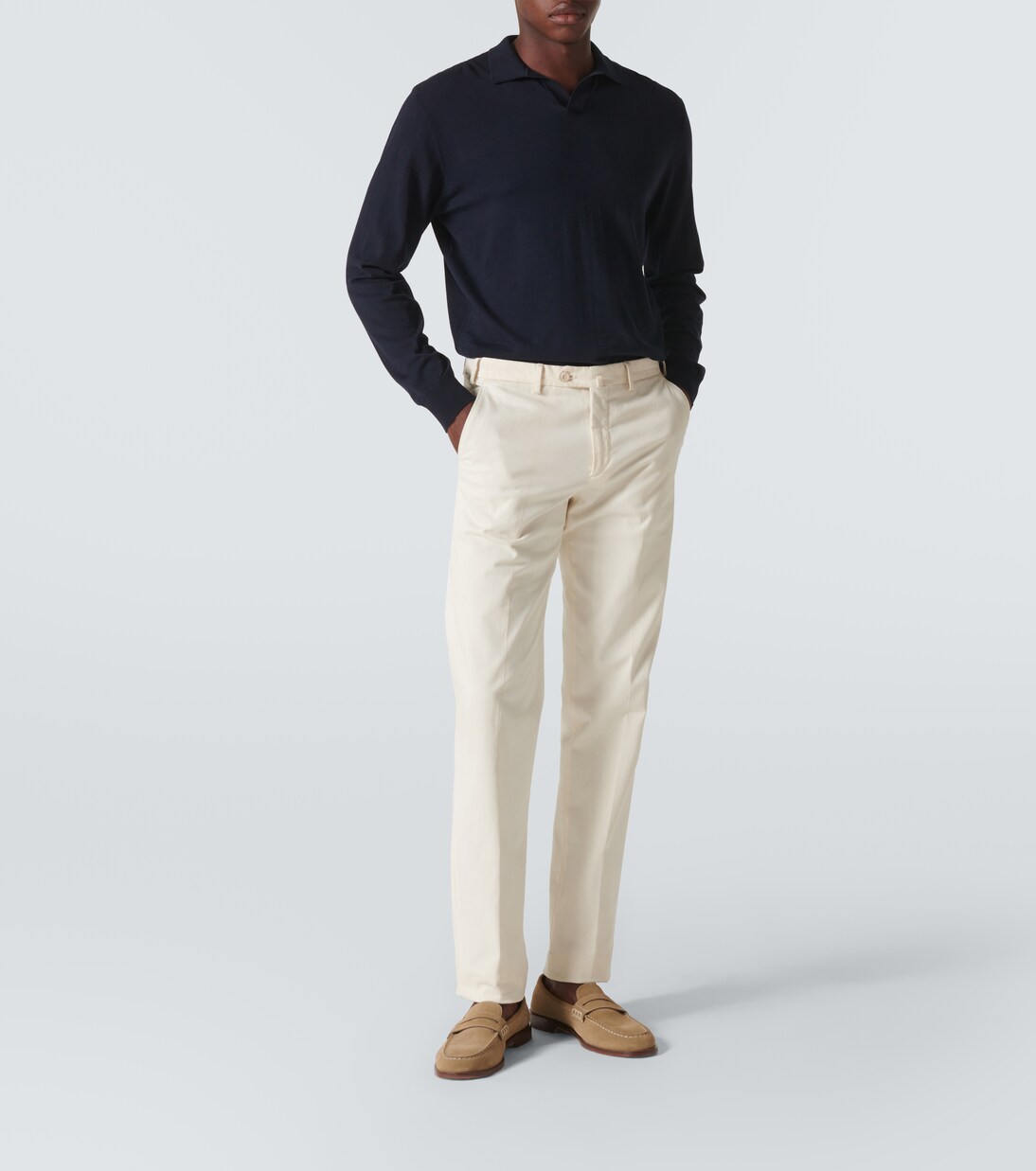 Polopullover Amalfi aus Baumwolle | Rubinacci