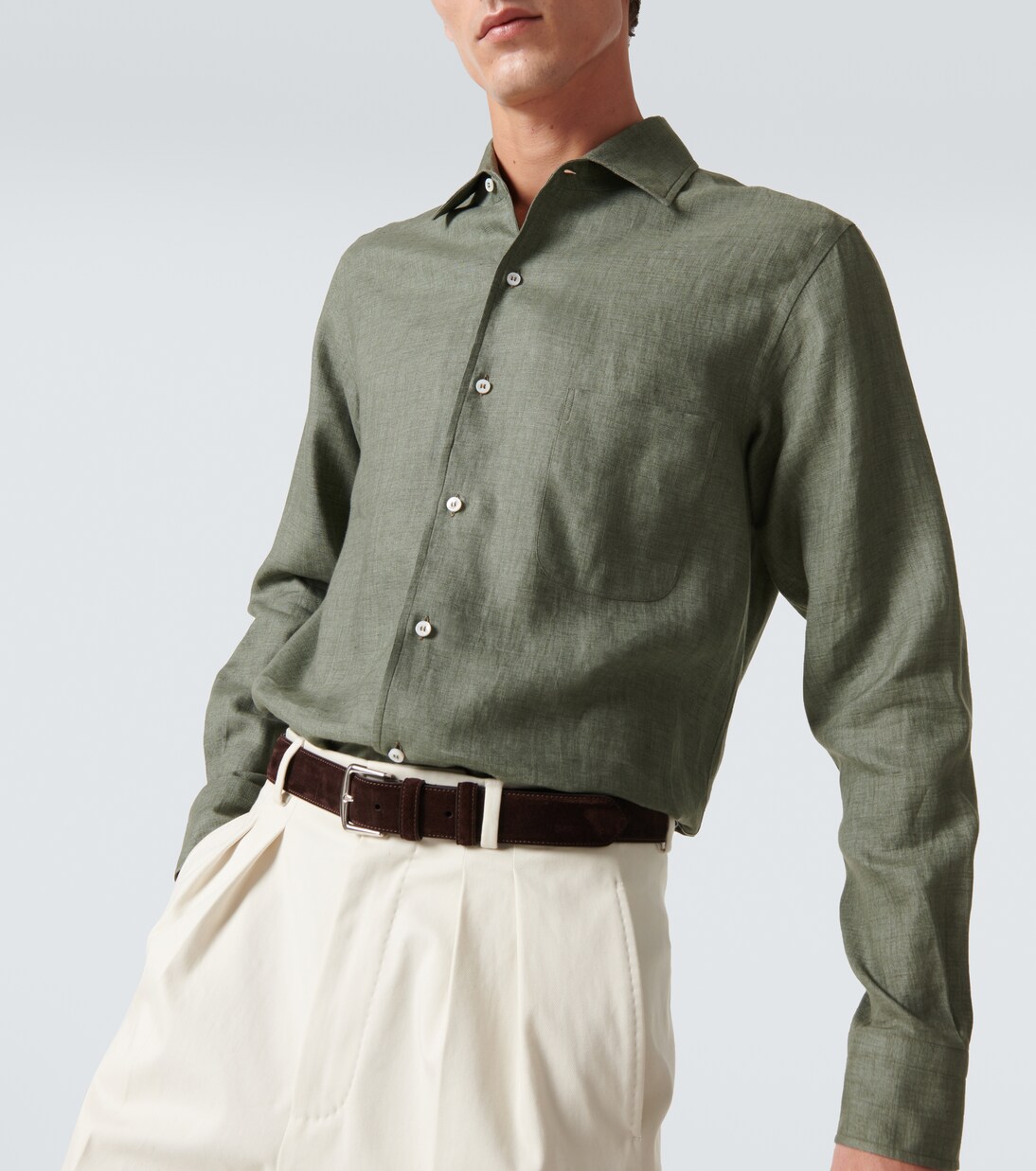 Alsavel suede belt | Loro Piana