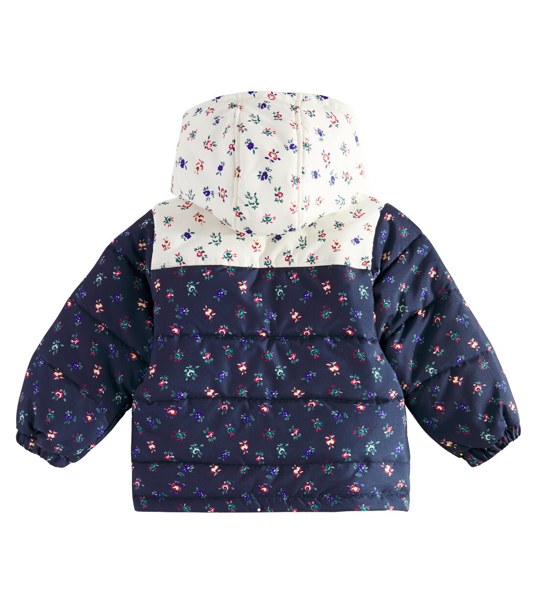 Heaven floral patchwork puffer jacket | The New Society