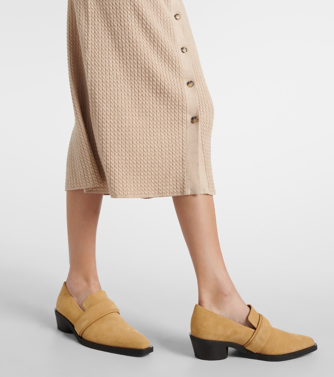 White Label Midikleid Phillips aus einem Baumwollgemisch | Proenza Schouler