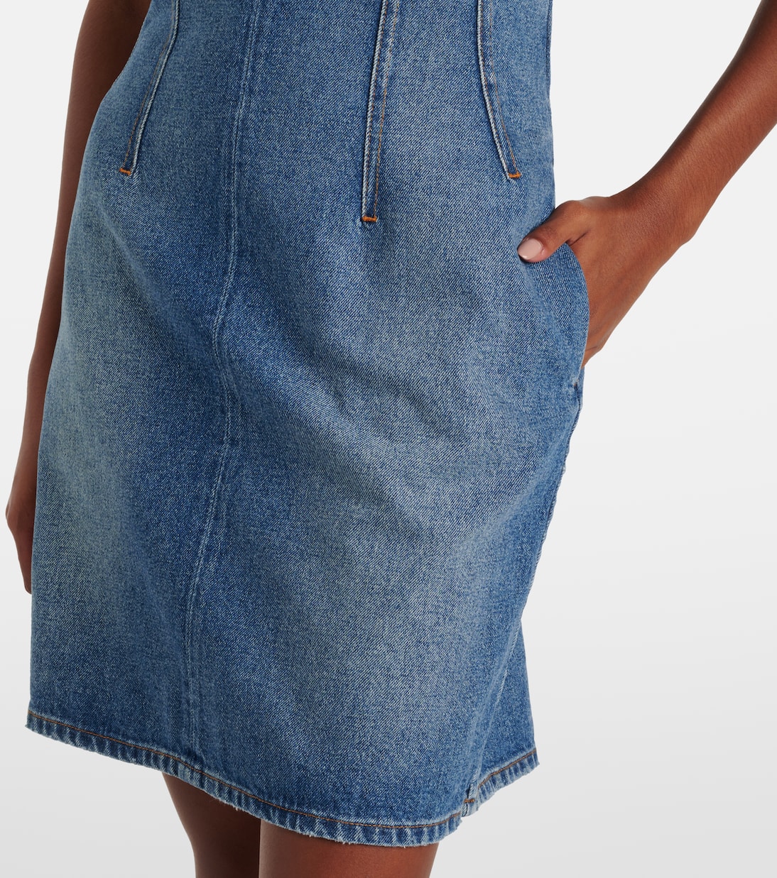 Denim minidress | Stella McCartney