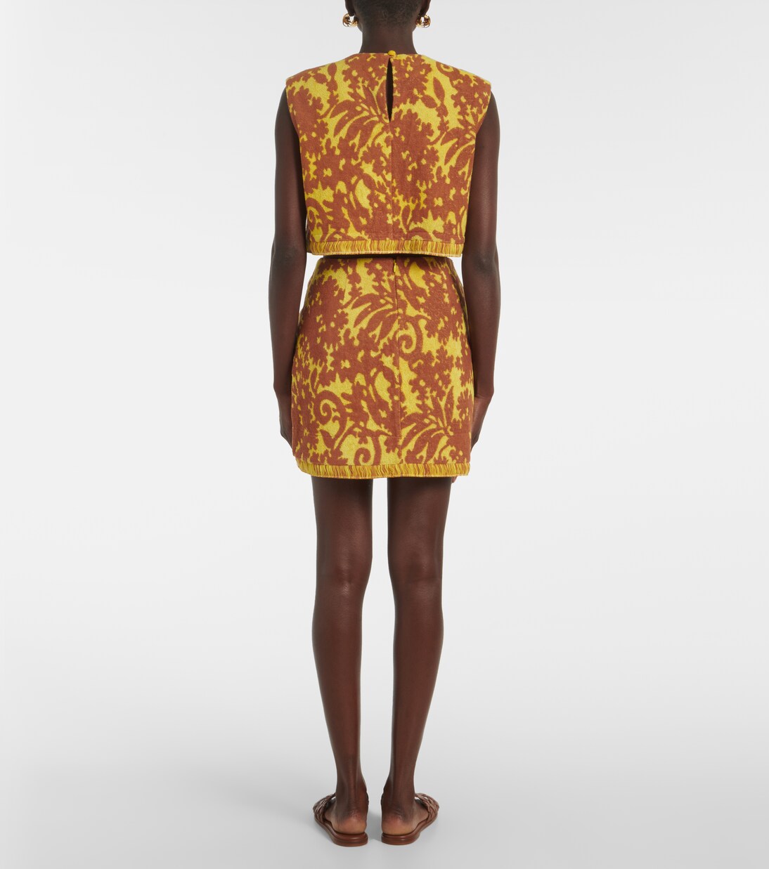 Wickelrock Amarillo aus einem Baumwollgemisch | Alémais