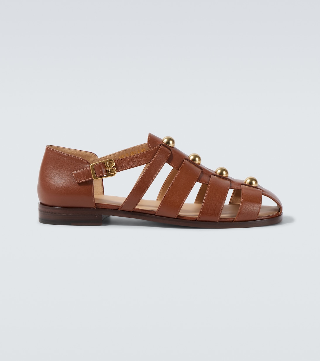 Studded leather fisherman sandals | Valentino Garavani
