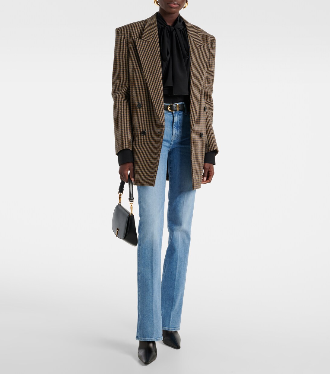 Jeans flared de tiro medio | 7 For All Mankind