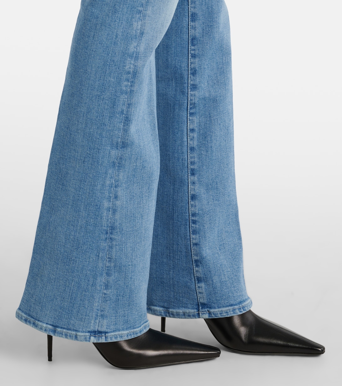 Jeans flared de tiro medio | 7 For All Mankind