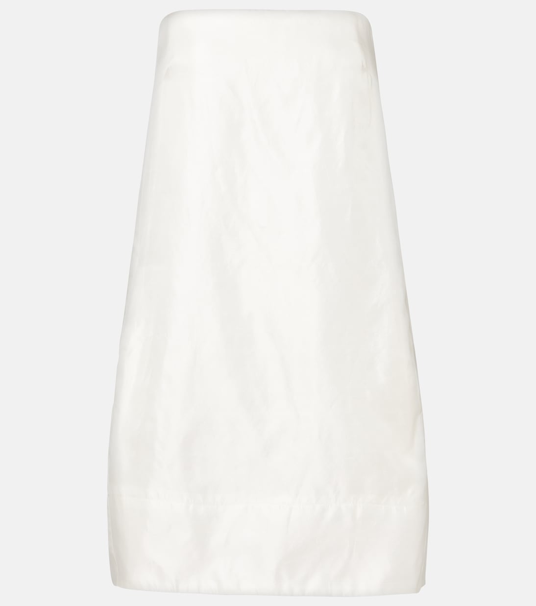 Lidia silk satin minidress | Staud