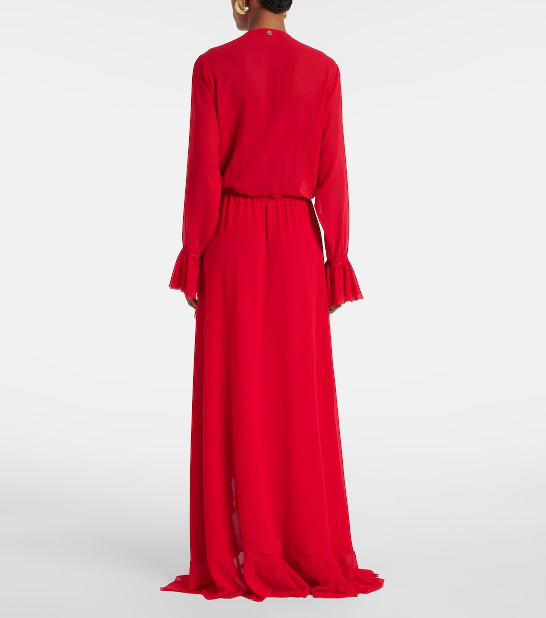 Abito lungo Bellen con volant | Bananhot