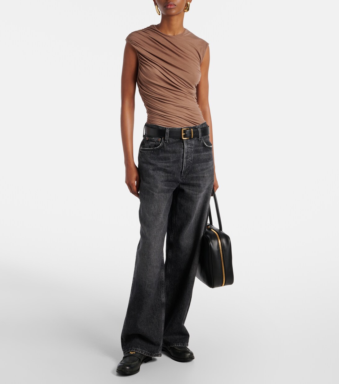 Ester ruched tank top | Agolde