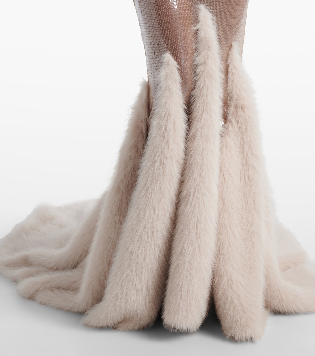 Robe mit Pailletten | David Koma