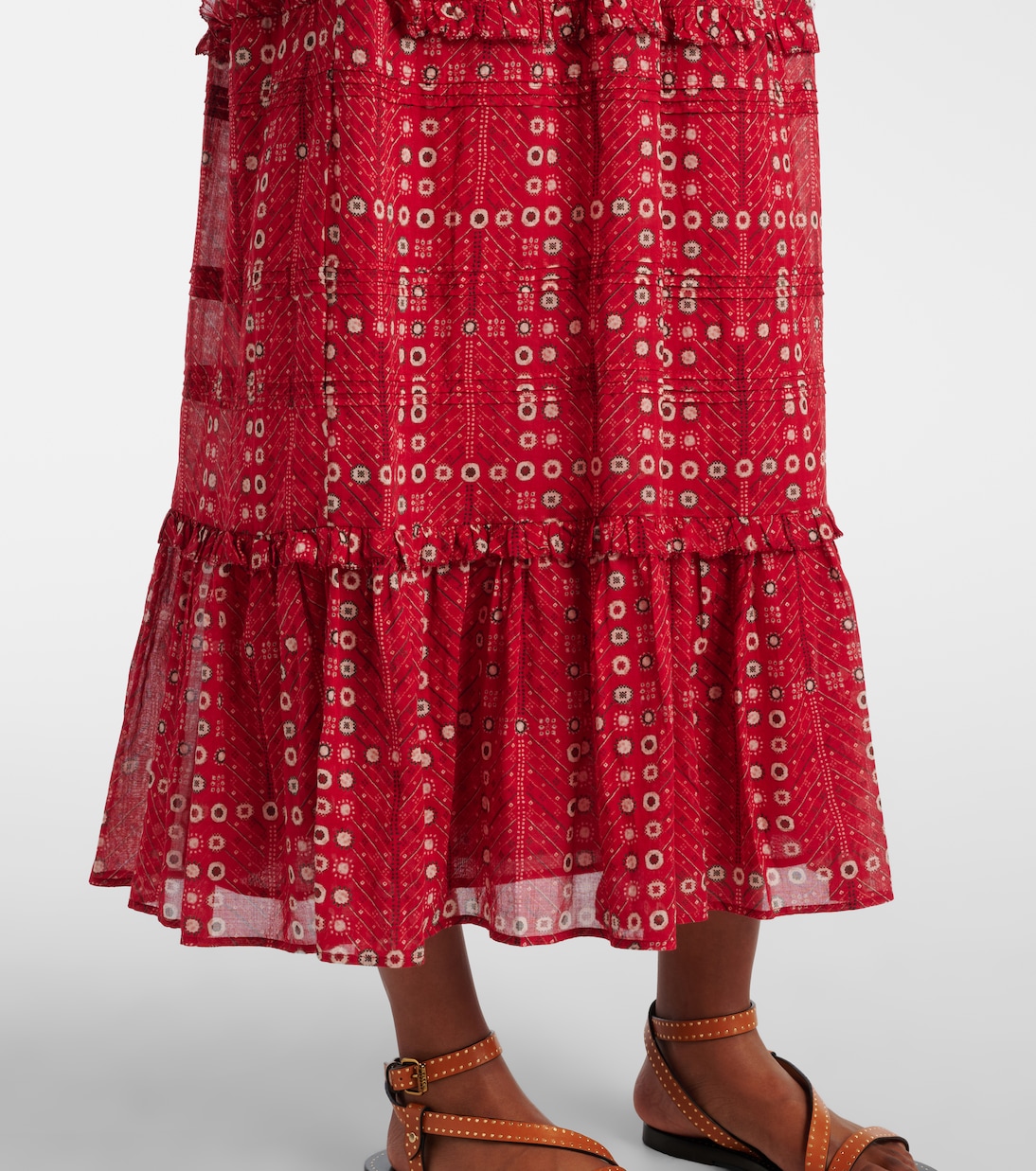 Diya printed cotton maxi skirt | Marant Etoile