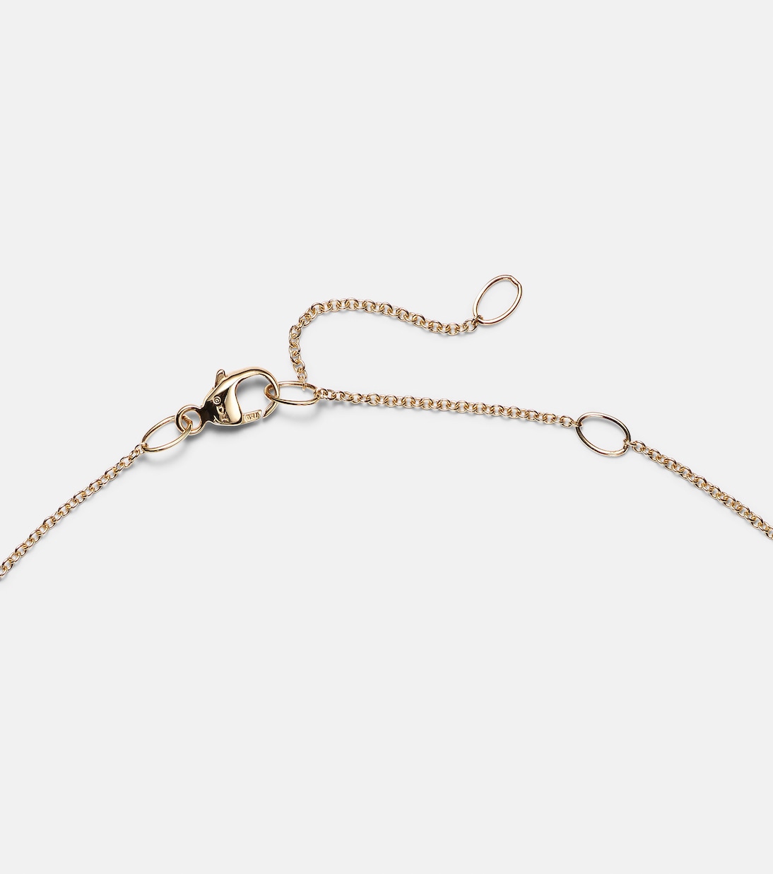 Petite Chatelaine® 18kt gold necklace with diamonds | David Yurman