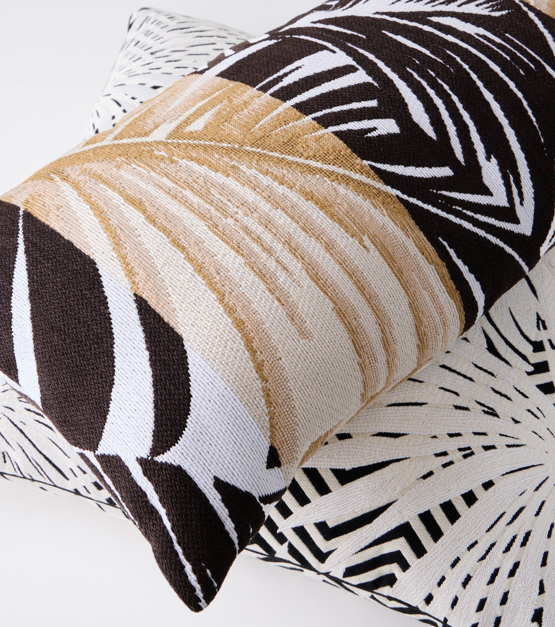 Ombre jacquard cushion | Missoni