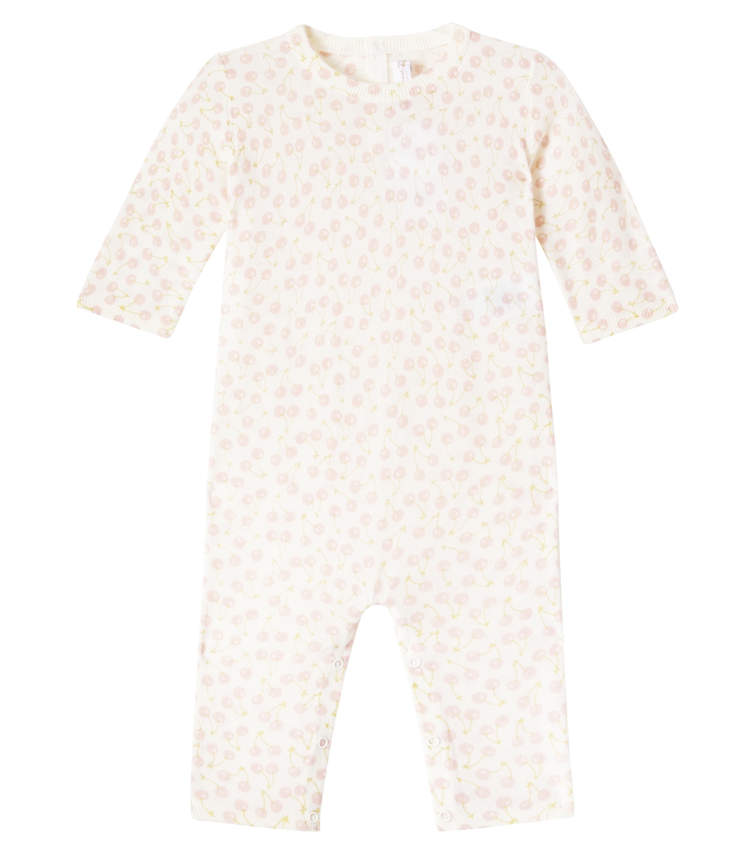 Baby Tilouana logo wool onesie | Bonpoint