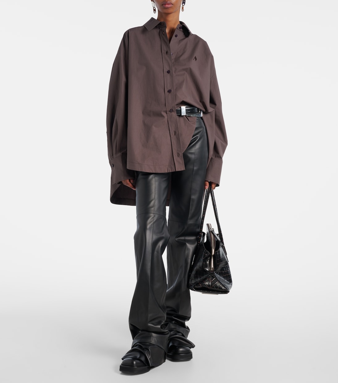 Mini Robin leather mules | The Attico