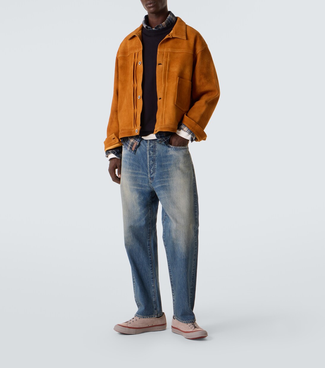 Vintage No.213 suede jacket | A.Presse