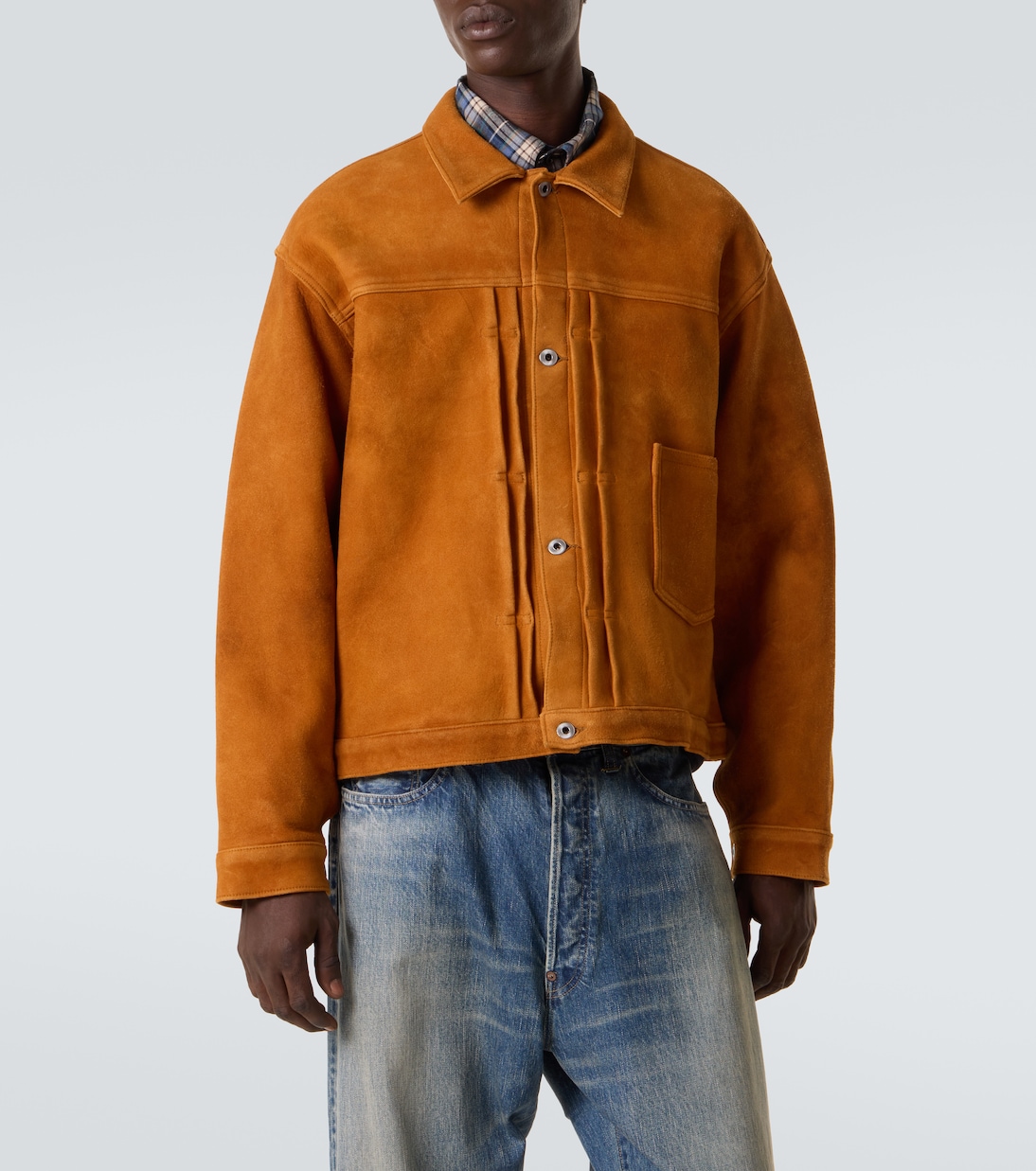 Vintage No.213 suede jacket | A.Presse