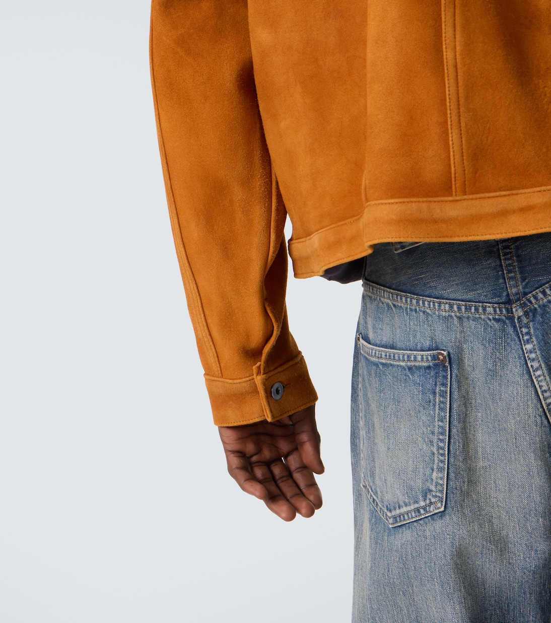 Vintage No.213 suede jacket | A.Presse