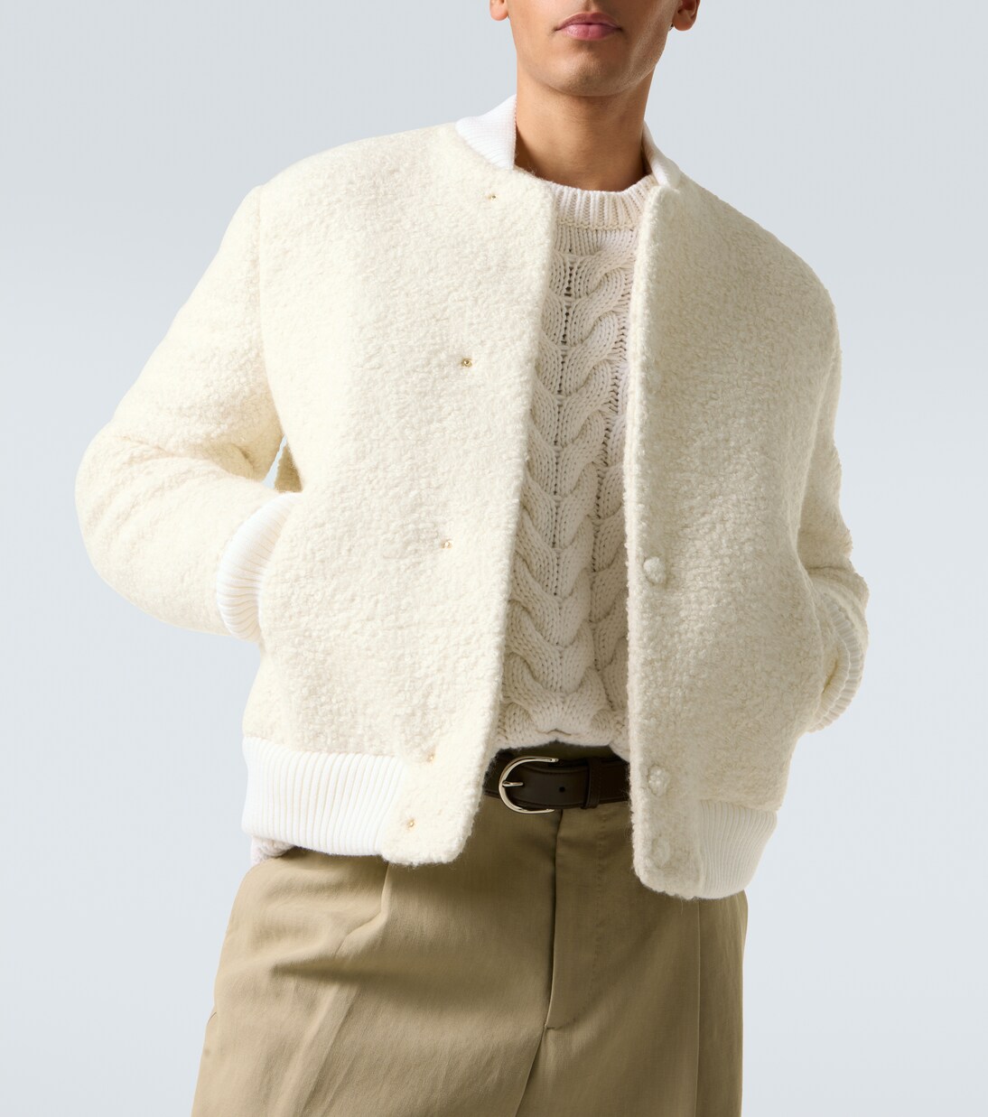 Jacke aus Kaschmir, Alpakawolle, Wolle und Seide | Gabriela Hearst