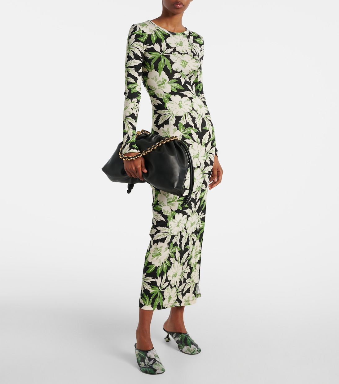 Flamenco Large leather shoulder bag | Loewe