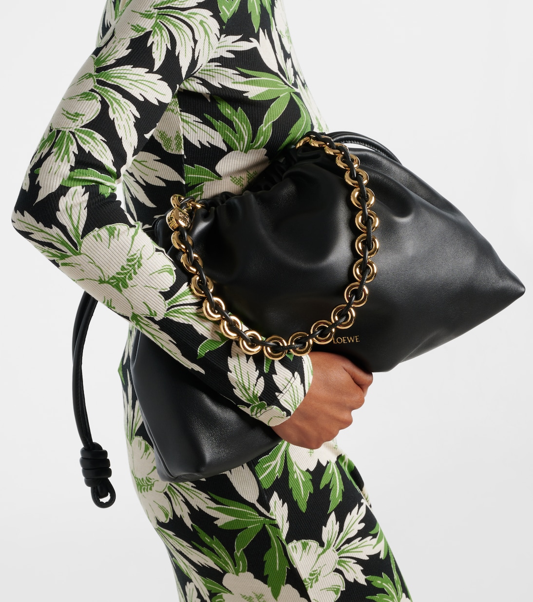 Flamenco Large leather shoulder bag | Loewe