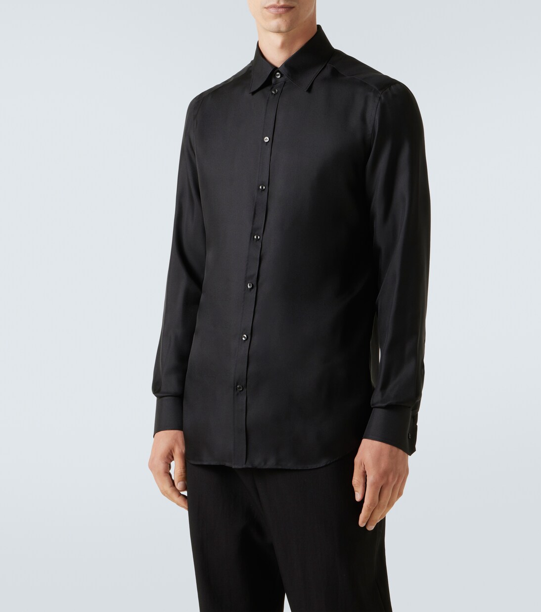 Hemd Martini aus Seiden-Twill | Dolce&Gabbana