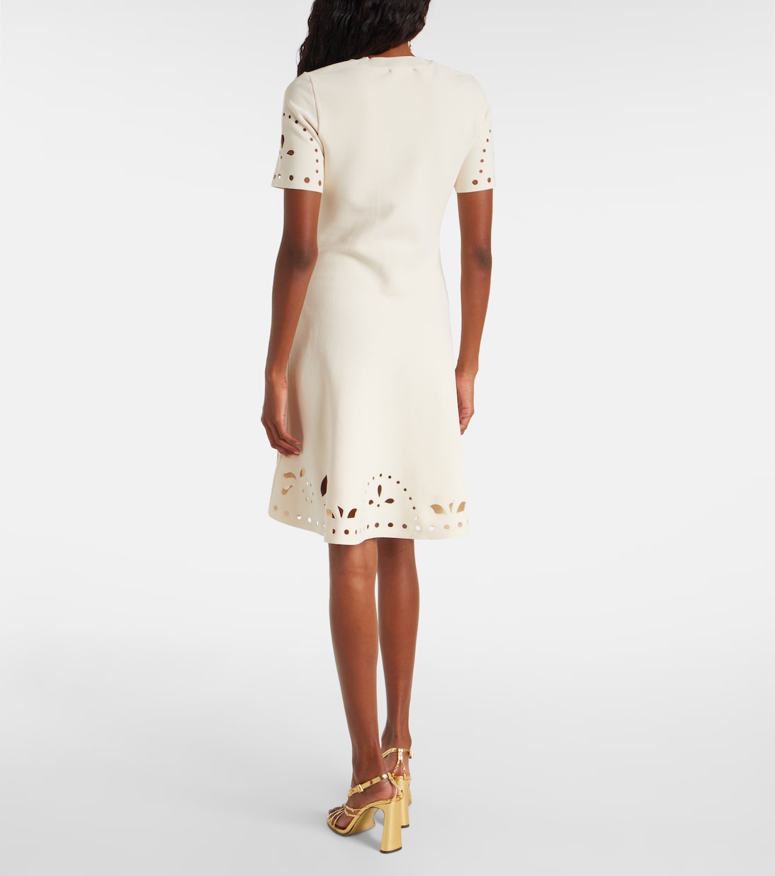 Abito corto Fania in sangallo | Ulla Johnson