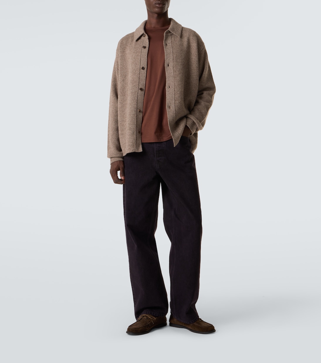 Yak and wool cardigan | Frame