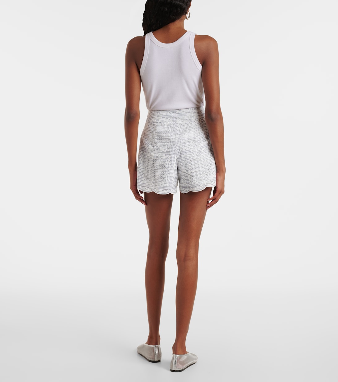 Short Alan à taille haute | Veronica Beard