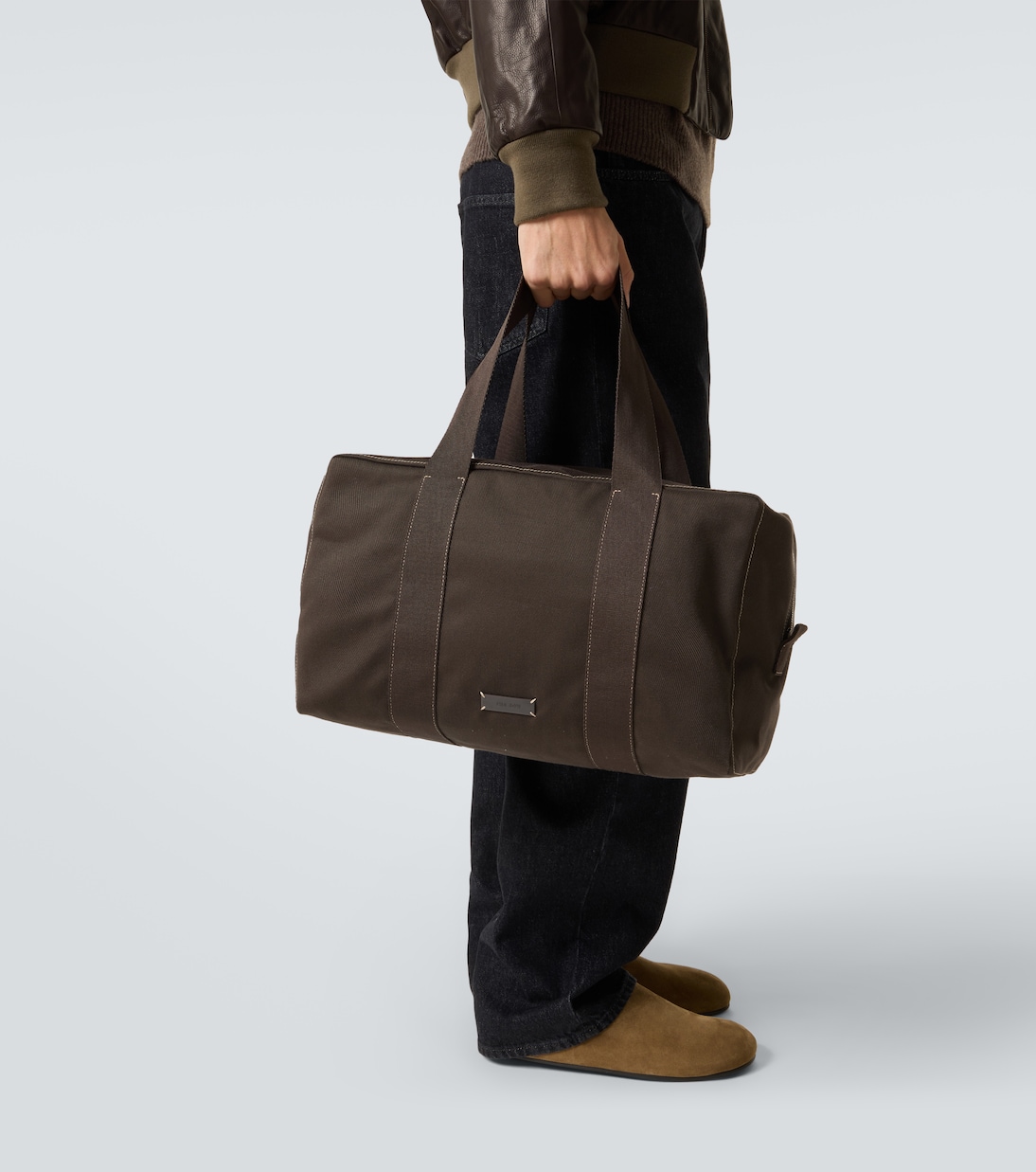 Sisal canvas duffel bag | The Row