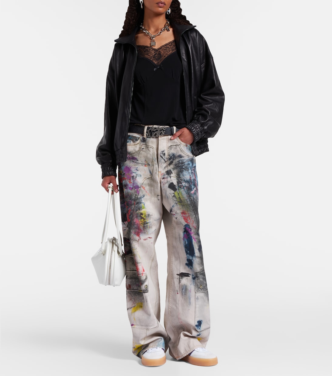 Sneakers Sambae aus Leder und Veloursleder | Adidas