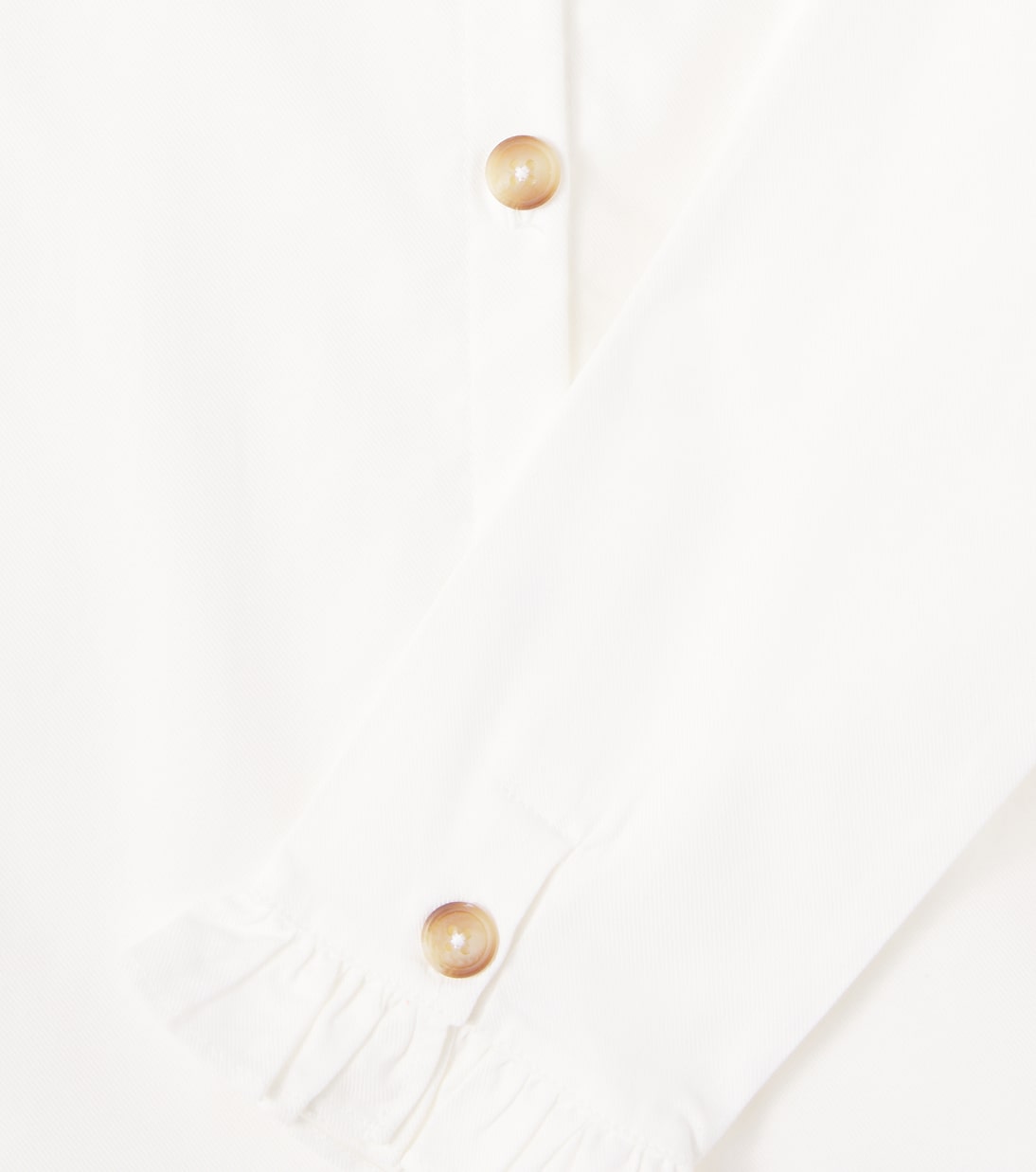 Nien ruffled cotton blouse | Donsje