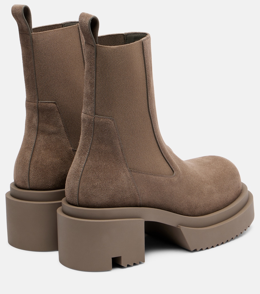 Chelsea Boots Beatle aus Veloursleder | Rick Owens