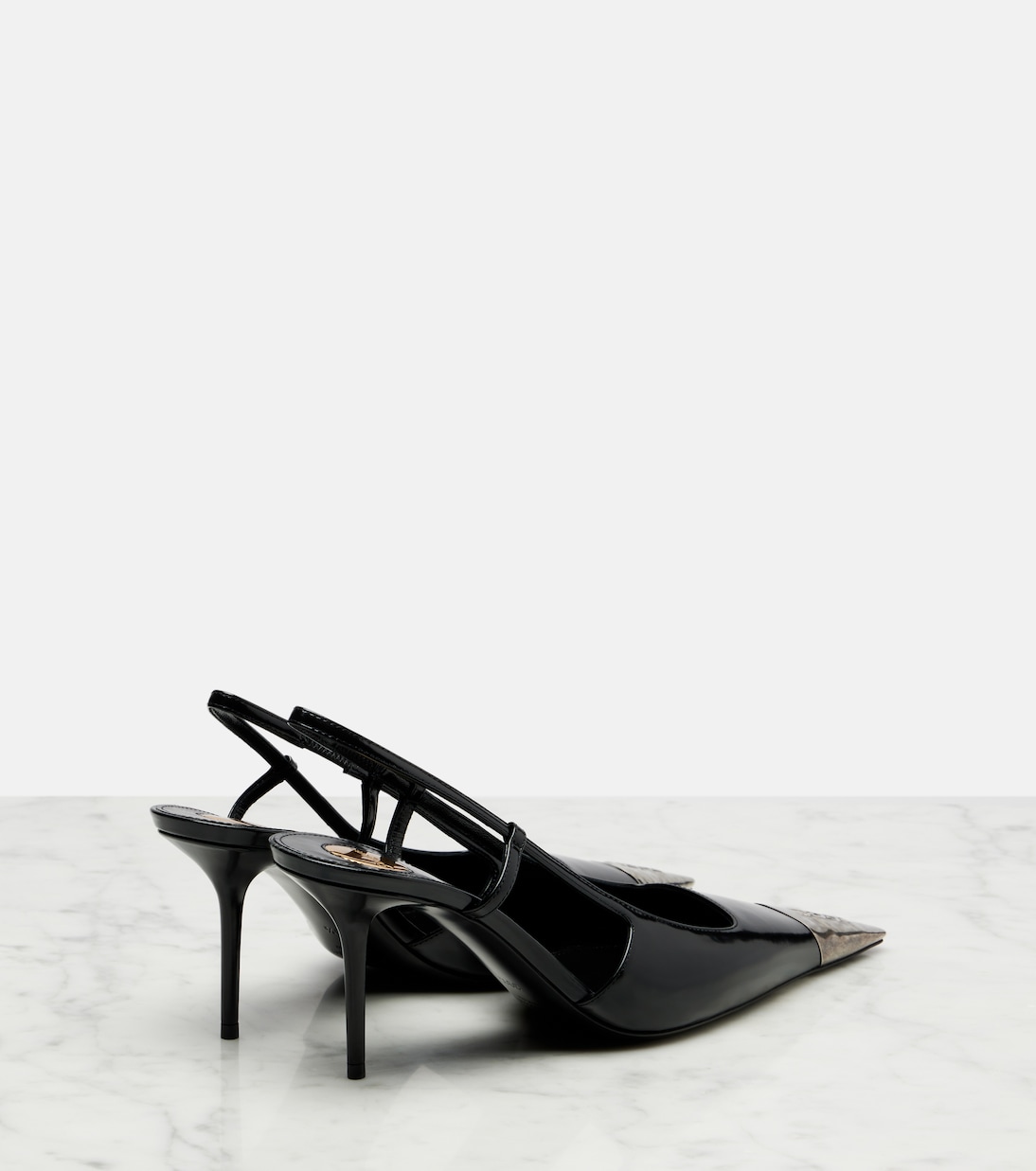 Slingback-Pumps Jeanne 75 aus Leder | Saint Laurent