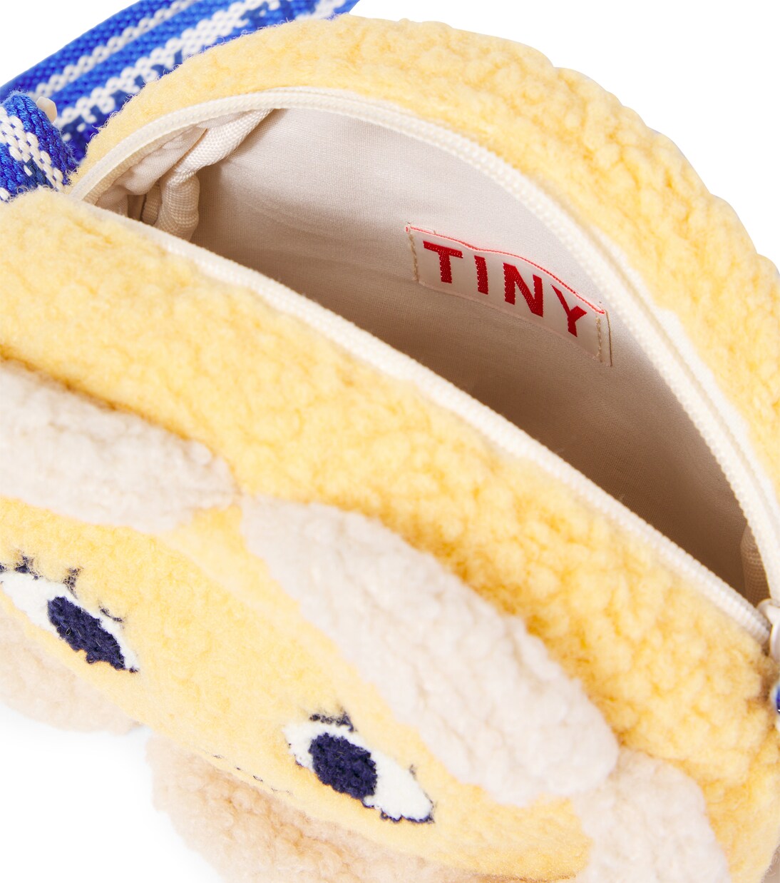 Bolso cruzado Daisy de forro polar | Tinycottons