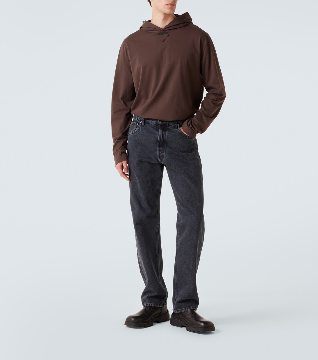 Hoodie aus Baumwolle | Prada