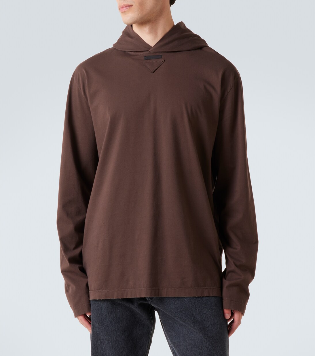 Hoodie aus Baumwolle | Prada