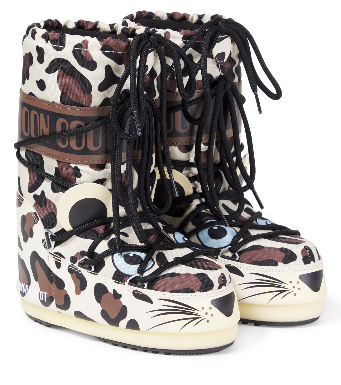 Icon Junior Leopard snow boots | Moon Boot Kids