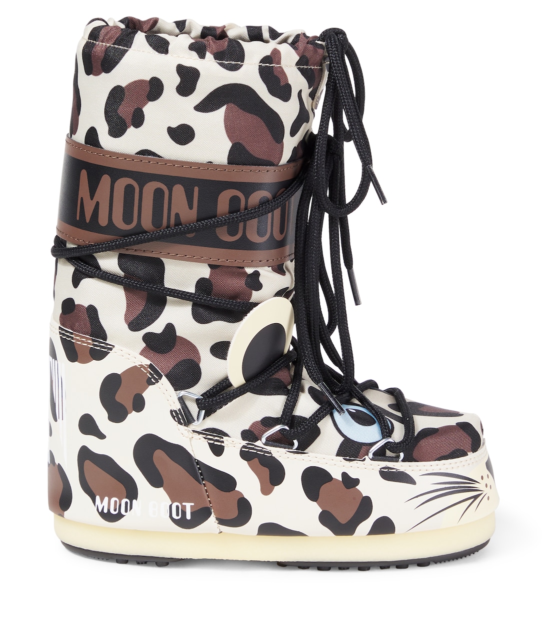 Icon Junior Leopard snow boots | Moon Boot Kids