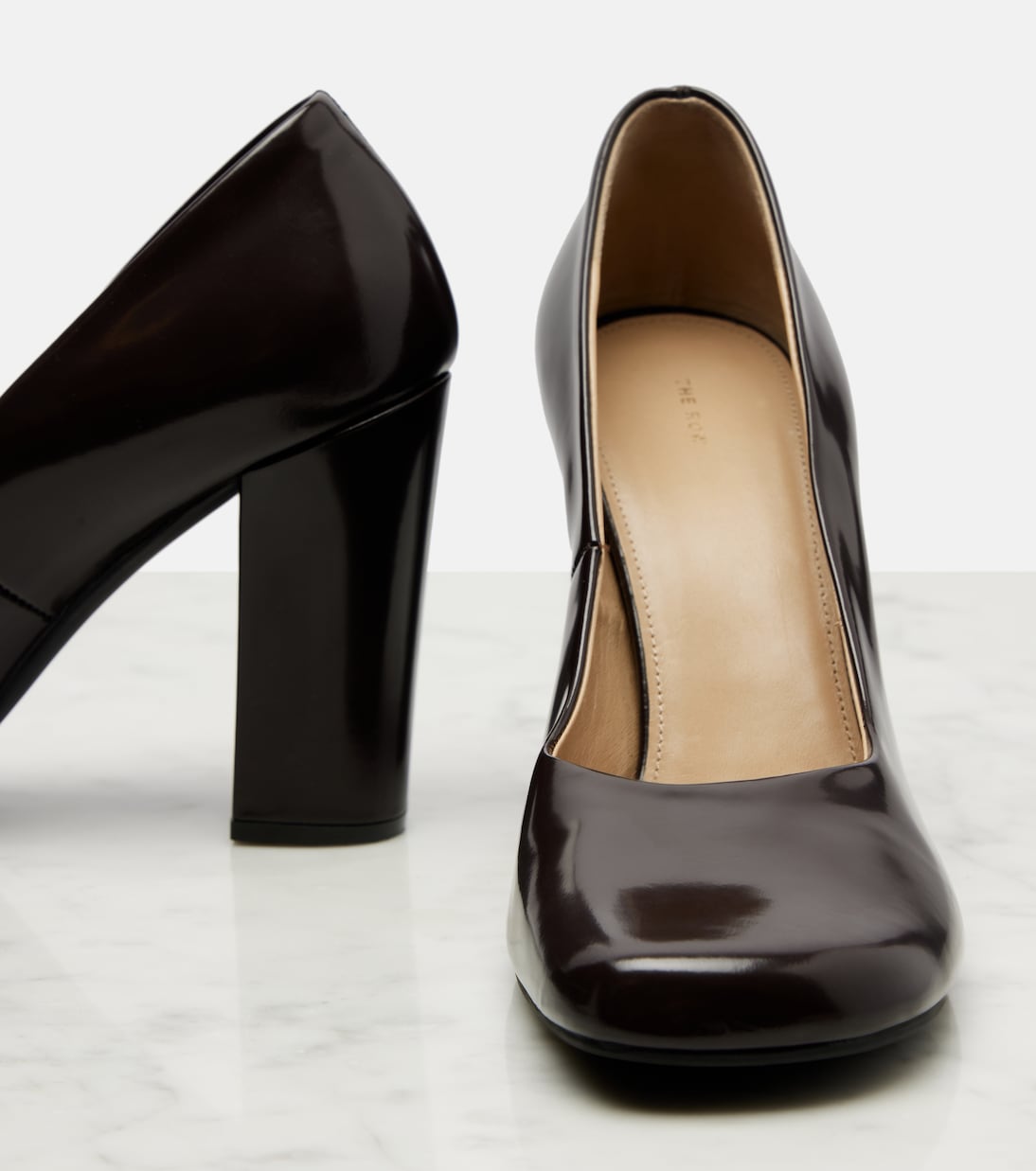 Penelope leather pumps | The Row