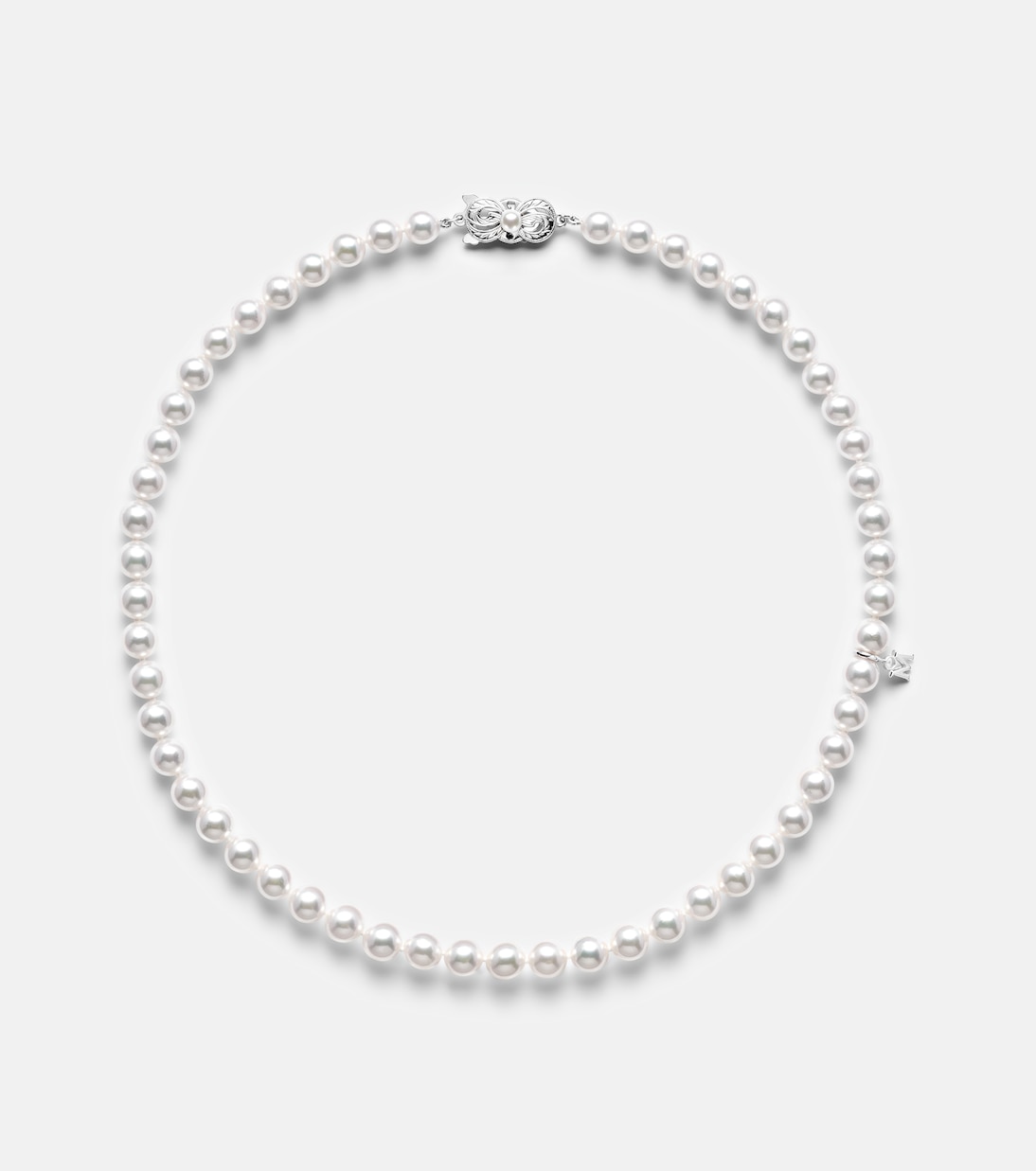 Collana in oro bianco 18kt con perle | Mikimoto