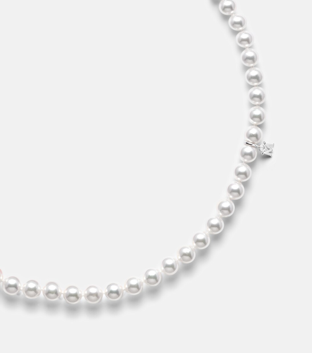 Collana in oro bianco 18kt con perle | Mikimoto