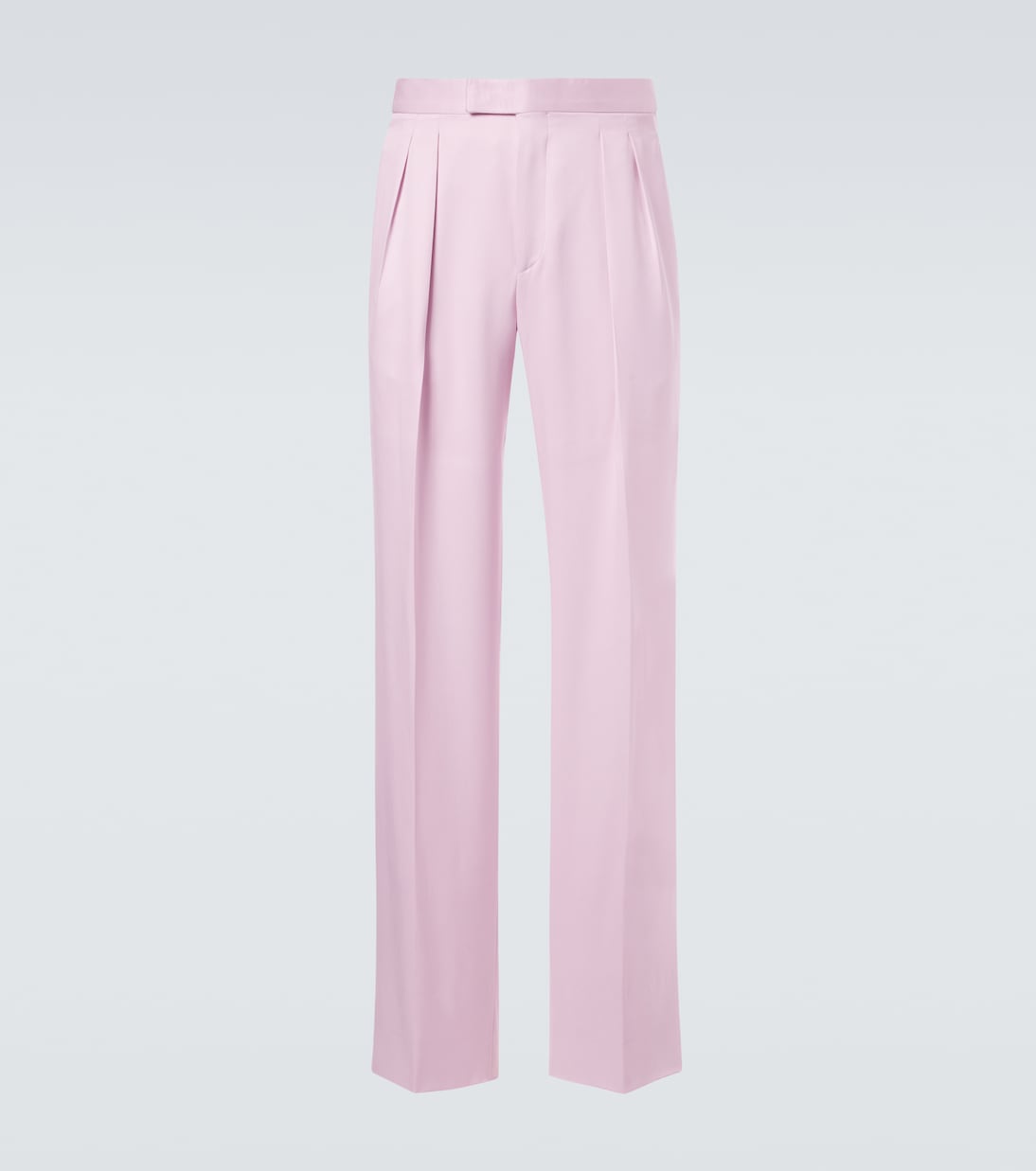 Pantalones de traje de gabardina de seda | Tom Ford
