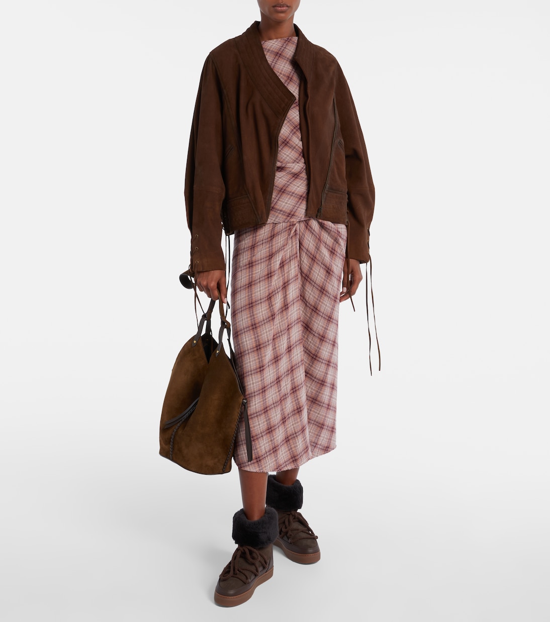 Classic High leather and suede snow boots  | Inuikii