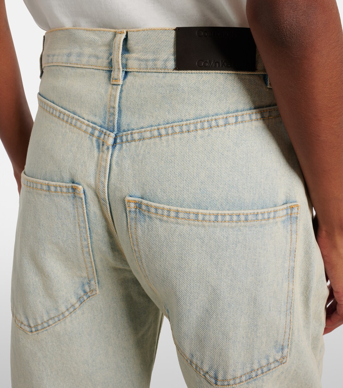 Mid-rise wide-leg jeans | Calvin Klein Collection